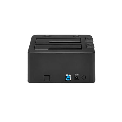 StarTech.com SDOCK2U33 base de conexión para disco duro USB 3.2 Gen 1 (3.1 Gen 1) Type-B Negro