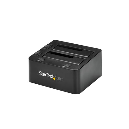 StarTech.com SDOCK2U33 base de conexión para disco duro USB 3.2 Gen 1 (3.1 Gen 1) Type-B Negro