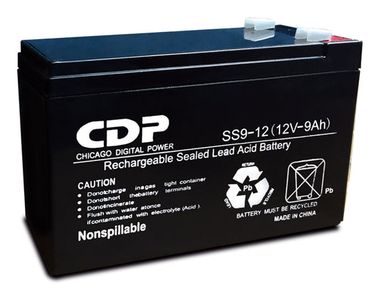 CDP SLB12-9 batería para sistema UPS Sealed Lead Acid (VRLA) 12 V 9 Ah
