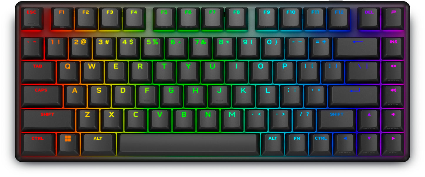 Alienware Pro Wireless Gaming Keyboard teclado Juego USB + RF Wireless + Bluetooth Negro