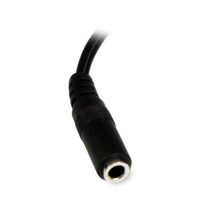 StarTech.com 0.152m 3.5mm - 2xRCA m/f cable de audio 3,5mm Negro