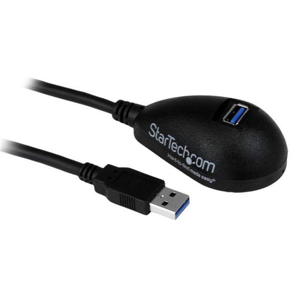 StarTech.com USB3SEXT5DKB cable USB USB 3.2 Gen 1 (3.1 Gen 1) USB A 5 Gbit/s Negro