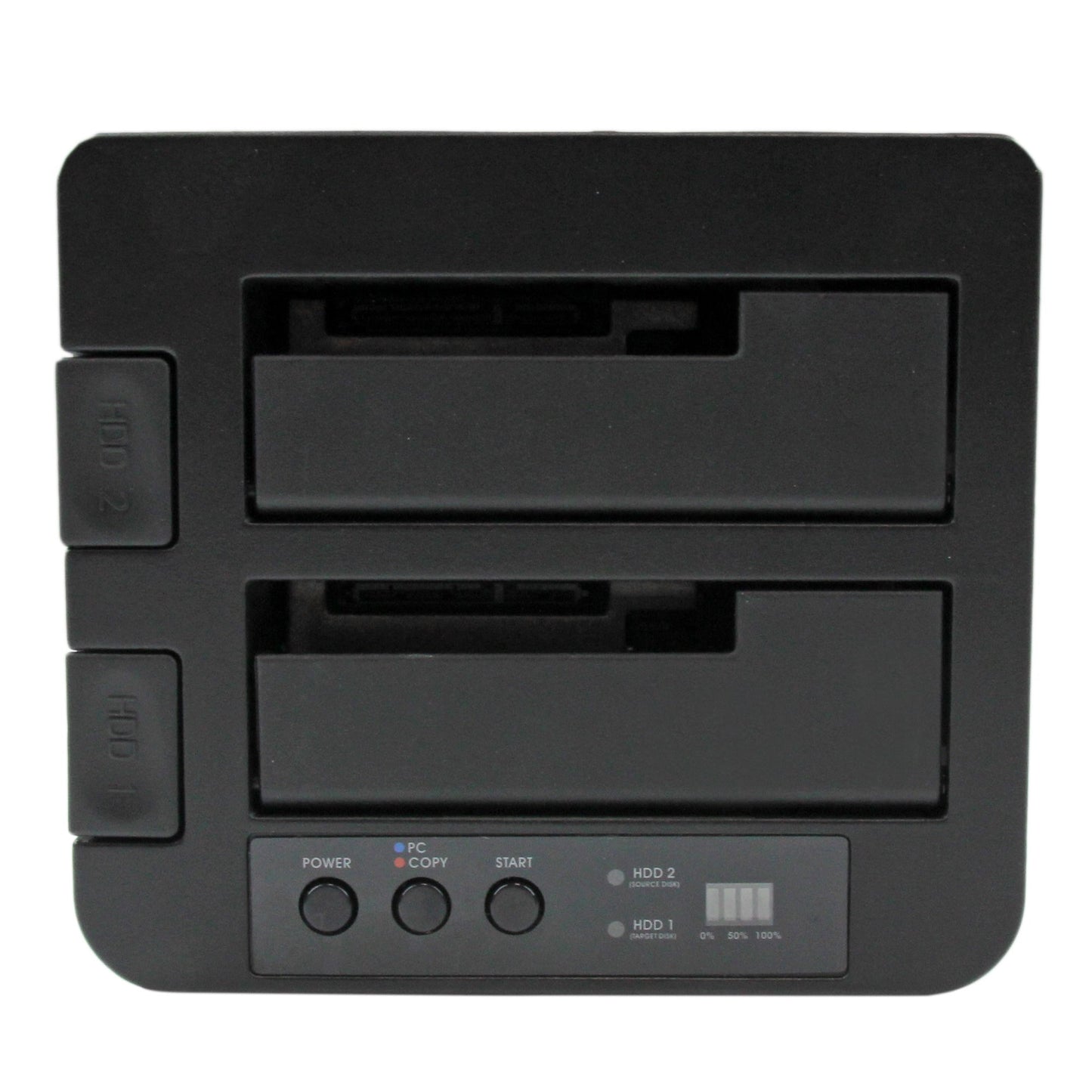StarTech.com SDOCK2U33RE duplicador de datos o soporte Duplicador de HDD/SSD Negro 1 copias
