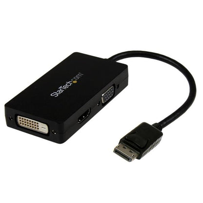 StarTech.com DP2VGDVHD adaptador de cable de vídeo 0.15 m Negro