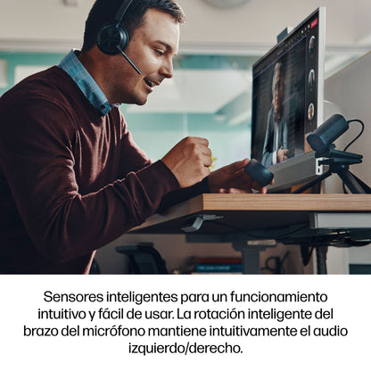 Auriculares Poly Voyager Focus 2 Microsoft Teams Certified with charge stand Headset