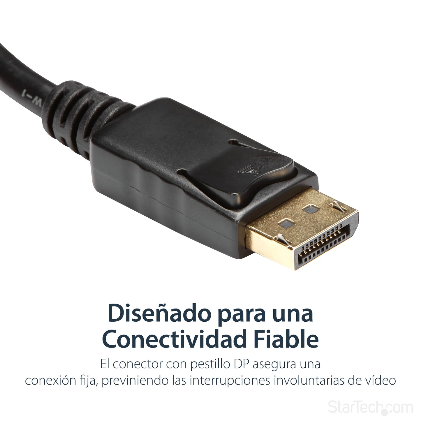 StarTech.com DP2HDMI2 adaptador de cable de vídeo 0.21 m Negro