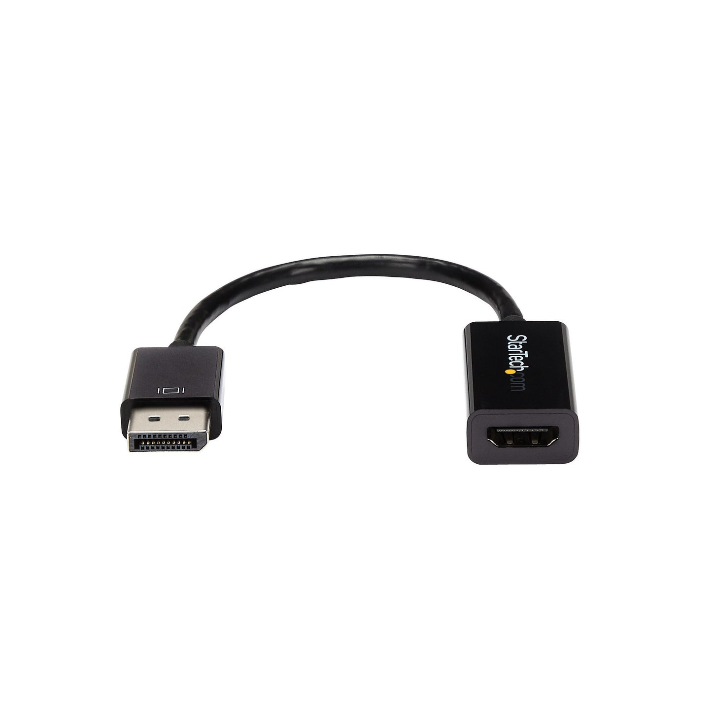StarTech.com DP2HD4KS adaptador de cable de vídeo 0.15 m HDMI Tipo A (Estándar) Negro