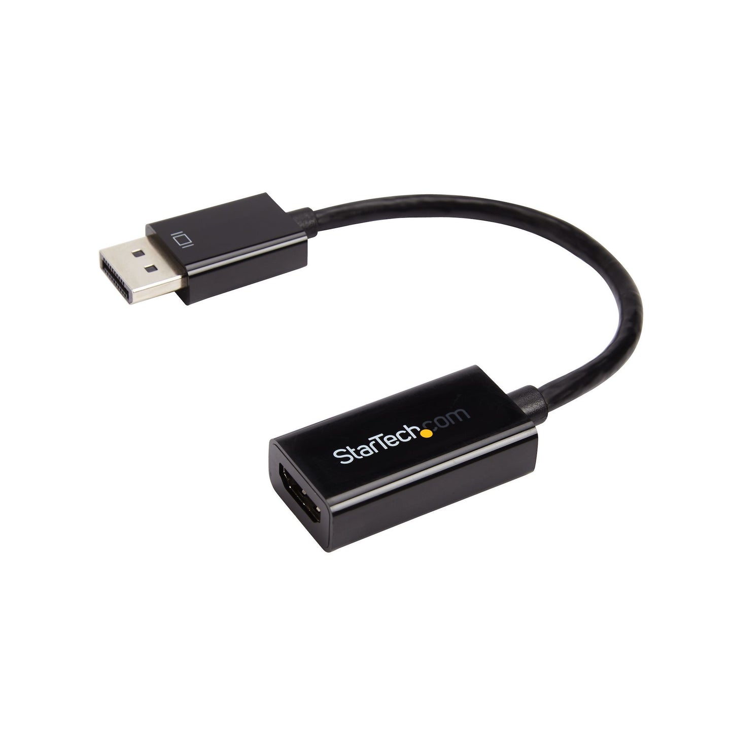 StarTech.com DP2HD4KS adaptador de cable de vídeo 0.15 m HDMI Tipo A (Estándar) Negro