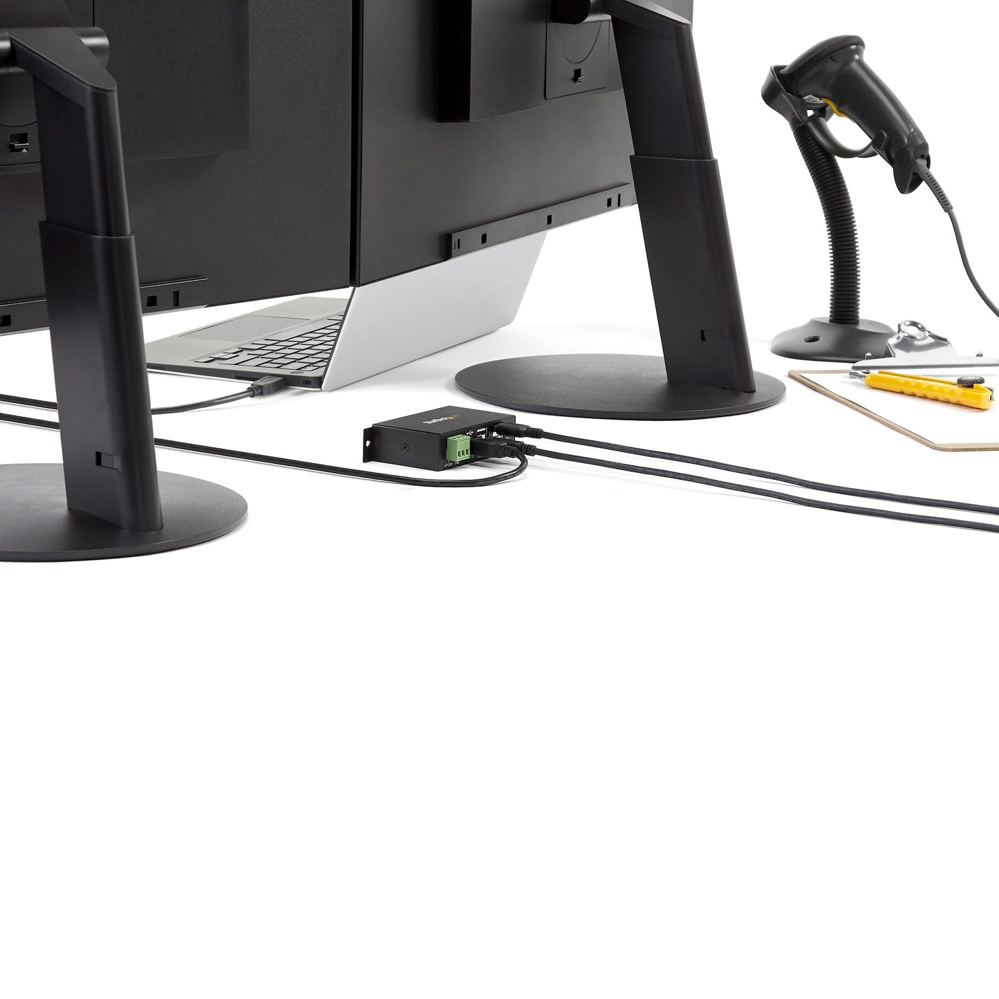 StarTech.com ST4200USBM nodo concentrador USB 2.0 Type-B 480 Mbit/s Negro