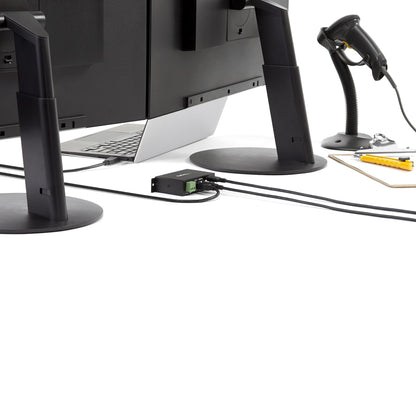 StarTech.com ST4200USBM nodo concentrador USB 2.0 Type-B 480 Mbit/s Negro