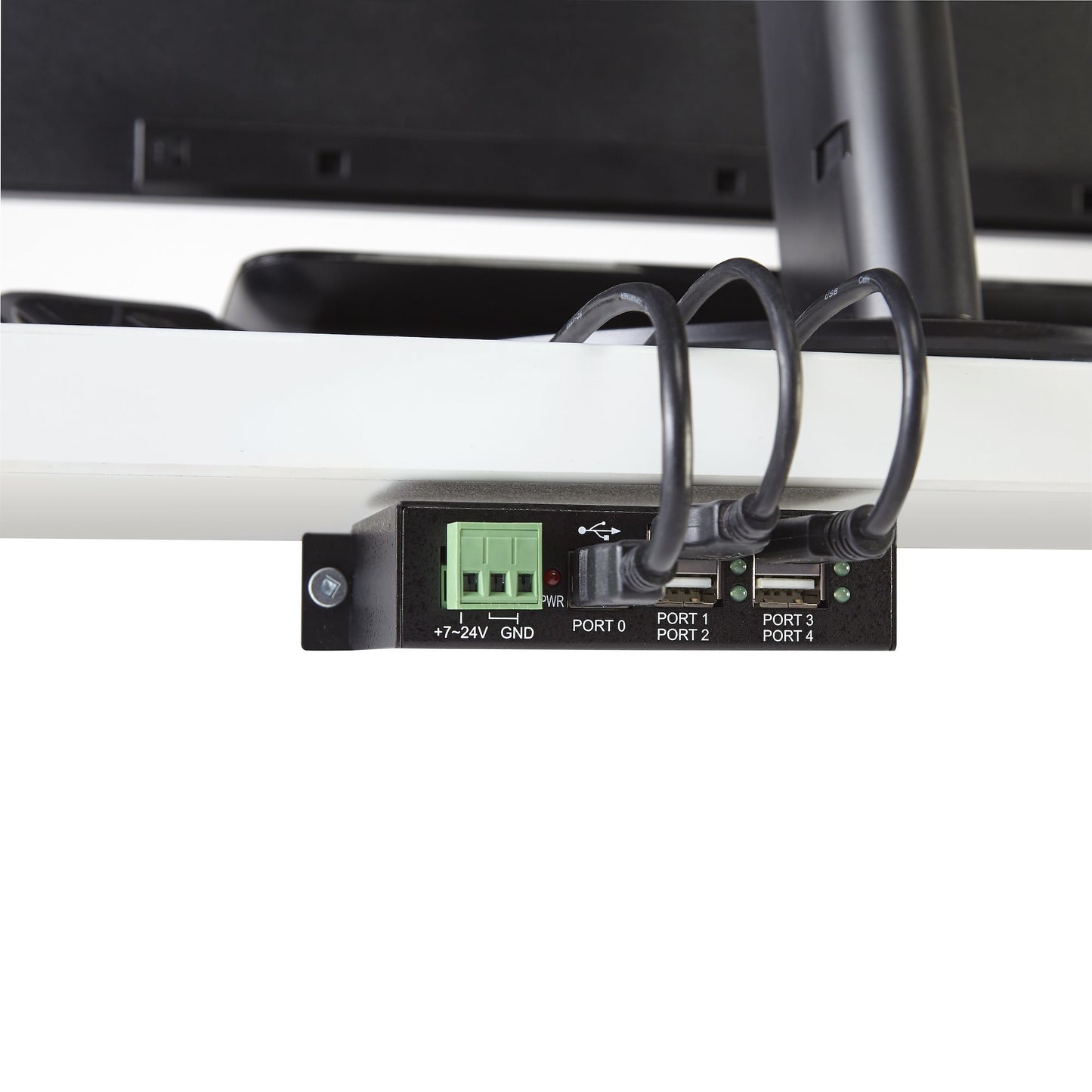 StarTech.com ST4200USBM nodo concentrador USB 2.0 Type-B 480 Mbit/s Negro