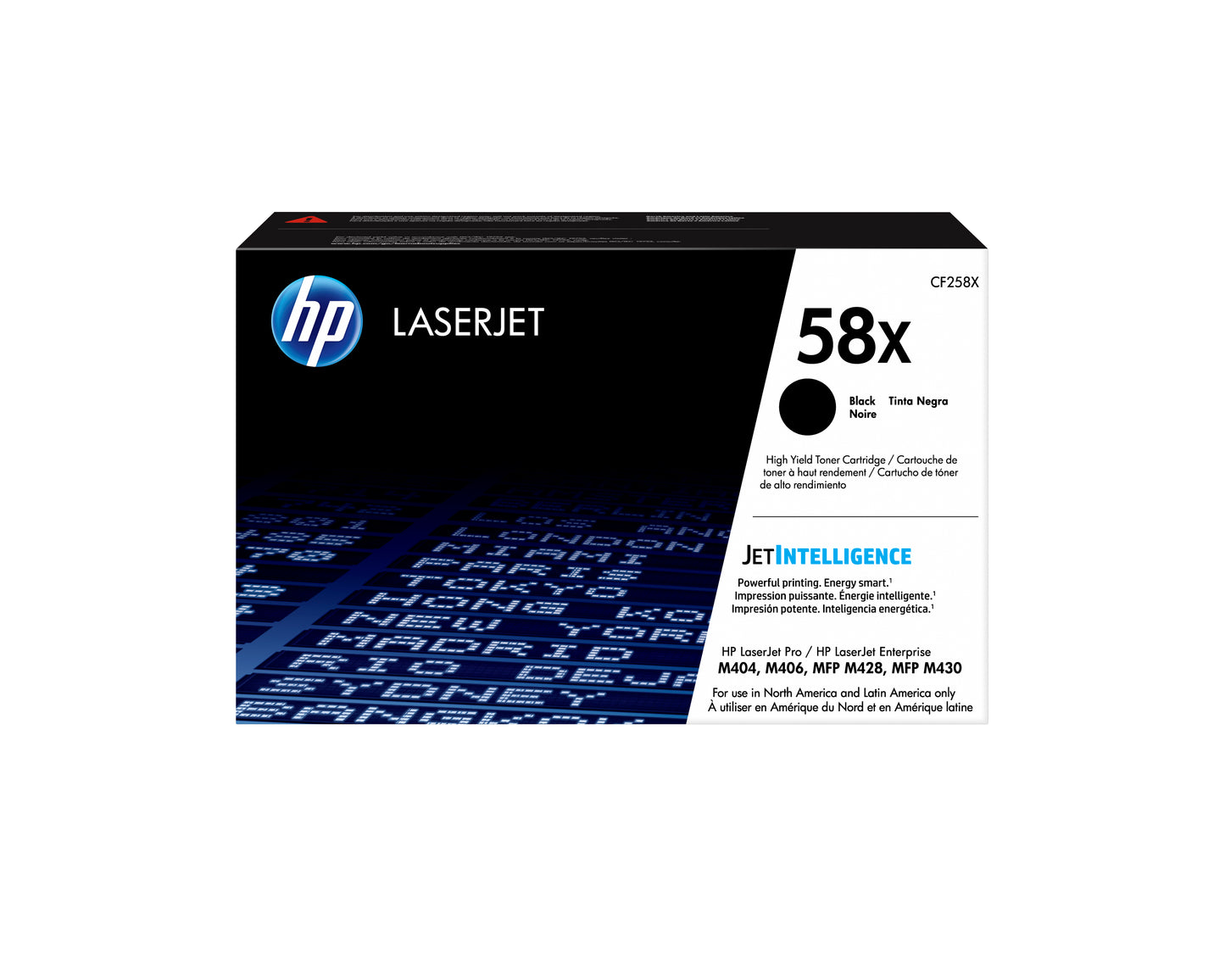 Toner HP LaserJet 58X Negro Alto Rendimiento