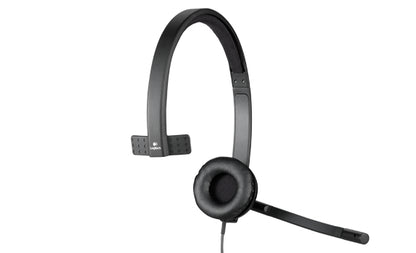Logitech 981-000570 audífono y auriculare Auriculares Alámbrico Diadema Oficina/Centro de llamadas Negro