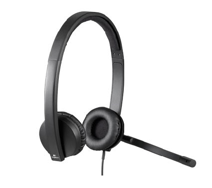 Logitech USB Headset H570e Auriculares Alámbrico Diadema Oficina/Centro de llamadas Negro
