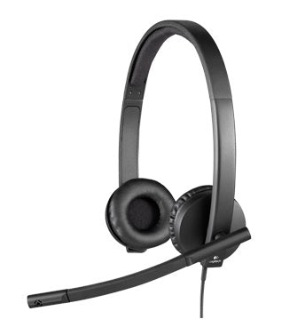 Logitech USB Headset H570e Auriculares Alámbrico Diadema Oficina/Centro de llamadas Negro