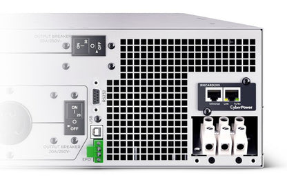 CyberPower OL6KRTHDL sistema de alimentación ininterrumpida (UPS) Doble conversión (en línea) 6 kVA 6000 W 4 salidas AC