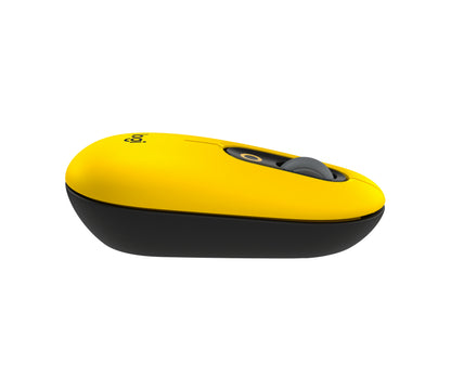 Mouse Logitech Pop Inalámbrico con Función Emojis Personalizable 1000dpi Color Blast