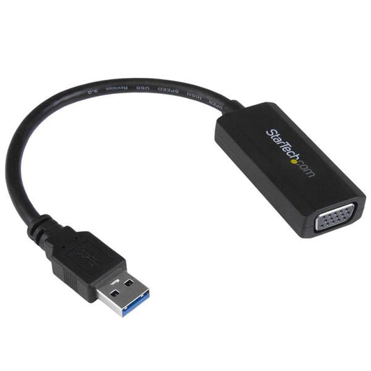 StarTech.com USB32VGAV adaptador gráfico USB 1920 x 1200 Pixeles Negro
