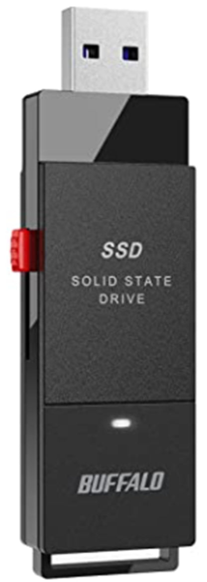 Buffalo SSD-PUT2.0U3B unidad externa de estado sólido 2 TB USB tipo A a USB tipo C 3.2 Gen 2 (3.1 Gen 2) Negro