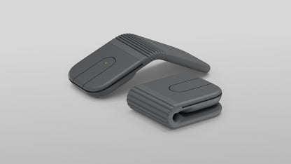Logitech Mobi Fold ratón Viajes Ambidiestro RF inalámbrico + bluetooth Óptico 4000 DPI