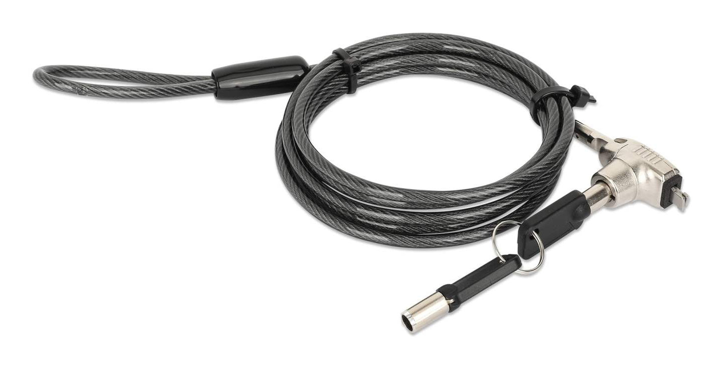 Manhattan 440509 cable antirrobo Negro