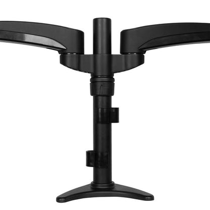 StarTech.com ARMDUAL soporte para pantalla plana 61 cm (24") Escritorio Negro