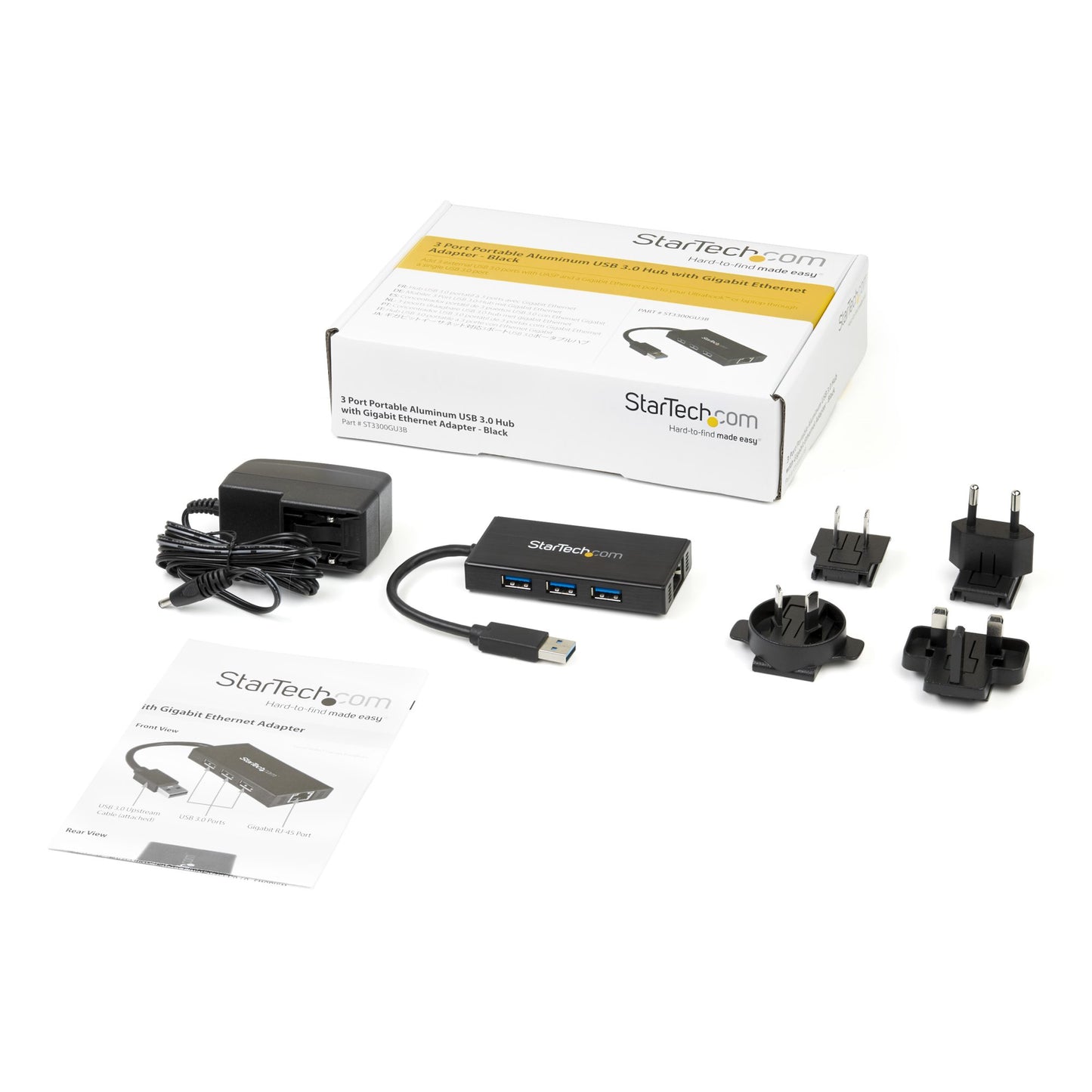 StarTech.com ST3300GU3B tarjeta de red 5000 Mbit/s