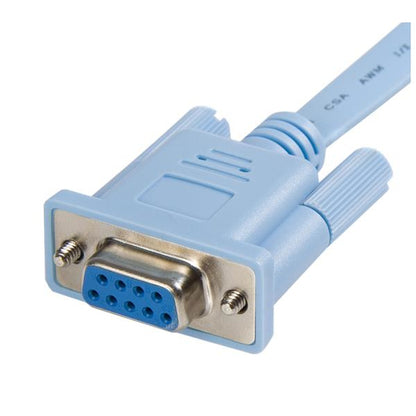 StarTech.com DB9CONCABL6 cable para video, teclado o ratón (KVM) Azul