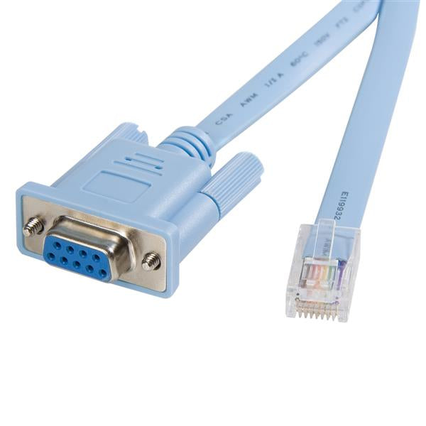 StarTech.com DB9CONCABL6 cable para video, teclado o ratón (KVM) Azul