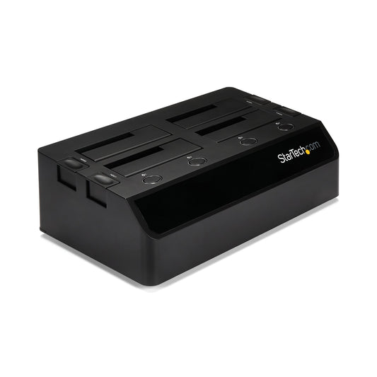 StarTech.com SDOCK4U33 base de conexión para disco duro USB 3.2 Gen 1 (3.1 Gen 1) Type-B Negro