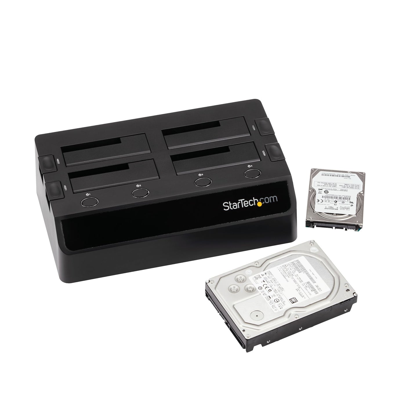 StarTech.com SDOCK4U33 base de conexión para disco duro USB 3.2 Gen 1 (3.1 Gen 1) Type-B Negro