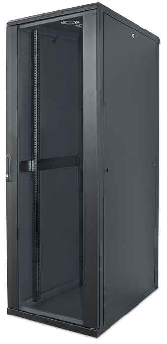 Gabinete Intellinet 19" Rack Cerrado 26U Puerta Cristal 600x800 Flatpack