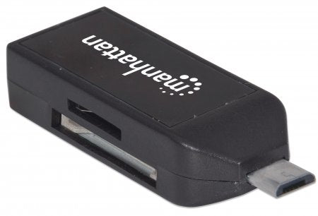 Manhattan 406222 lector de tarjeta USB/Micro-USB Negro