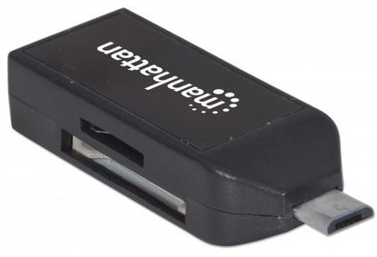 Manhattan 406222 lector de tarjeta USB/Micro-USB Negro