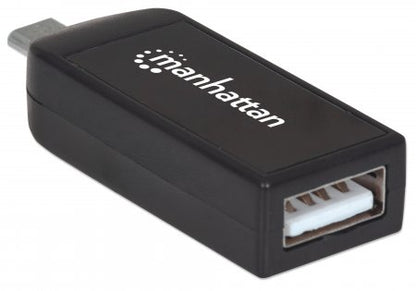 Manhattan 406222 lector de tarjeta USB/Micro-USB Negro