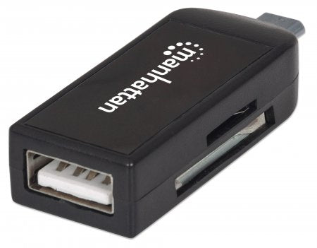 Manhattan 406222 lector de tarjeta USB/Micro-USB Negro