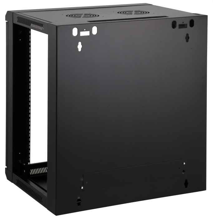 Intellinet 711715 armario rack Bastidor de pared Negro
