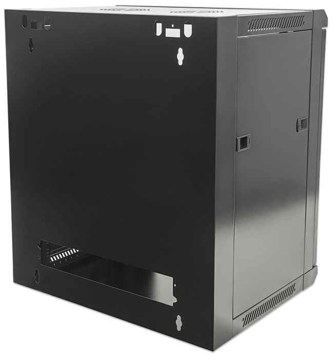 Intellinet 711715 armario rack Bastidor de pared Negro