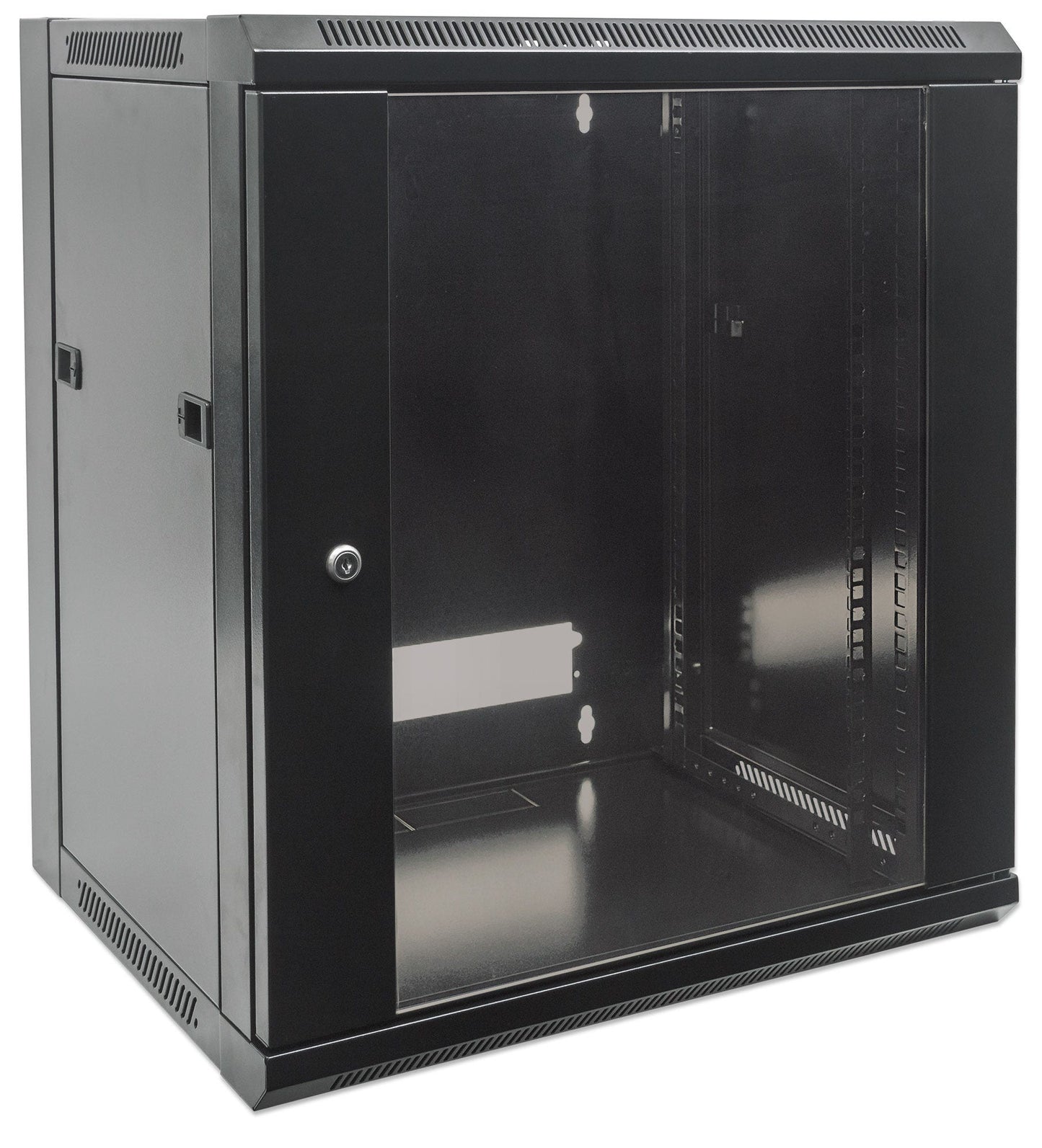 Intellinet 711869 armario rack 12U Bastidor de pared Negro