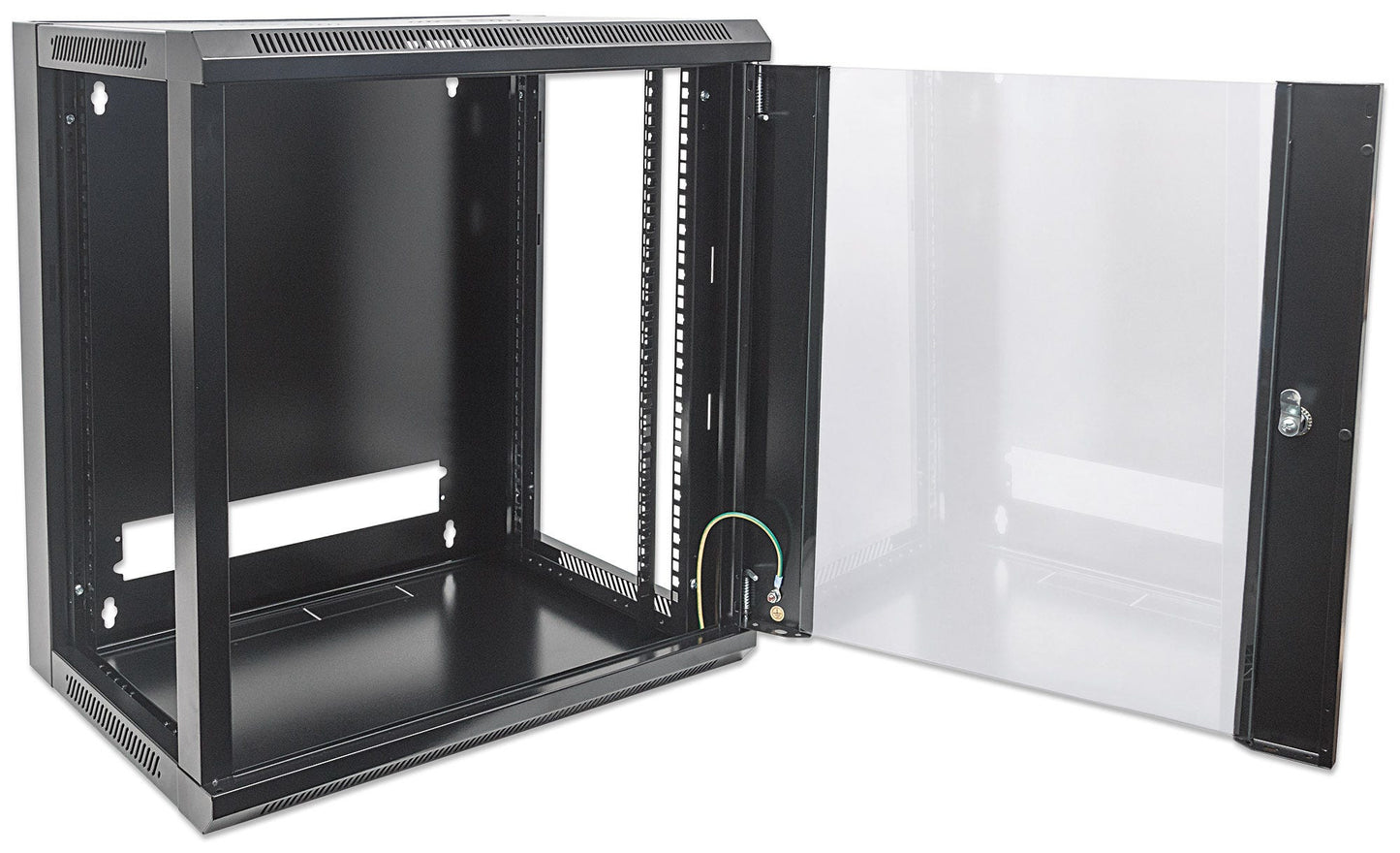 Intellinet 711869 armario rack 12U Bastidor de pared Negro