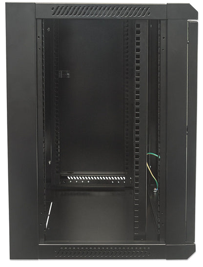 Intellinet 711777 armario rack 9U Bastidor de pared Negro