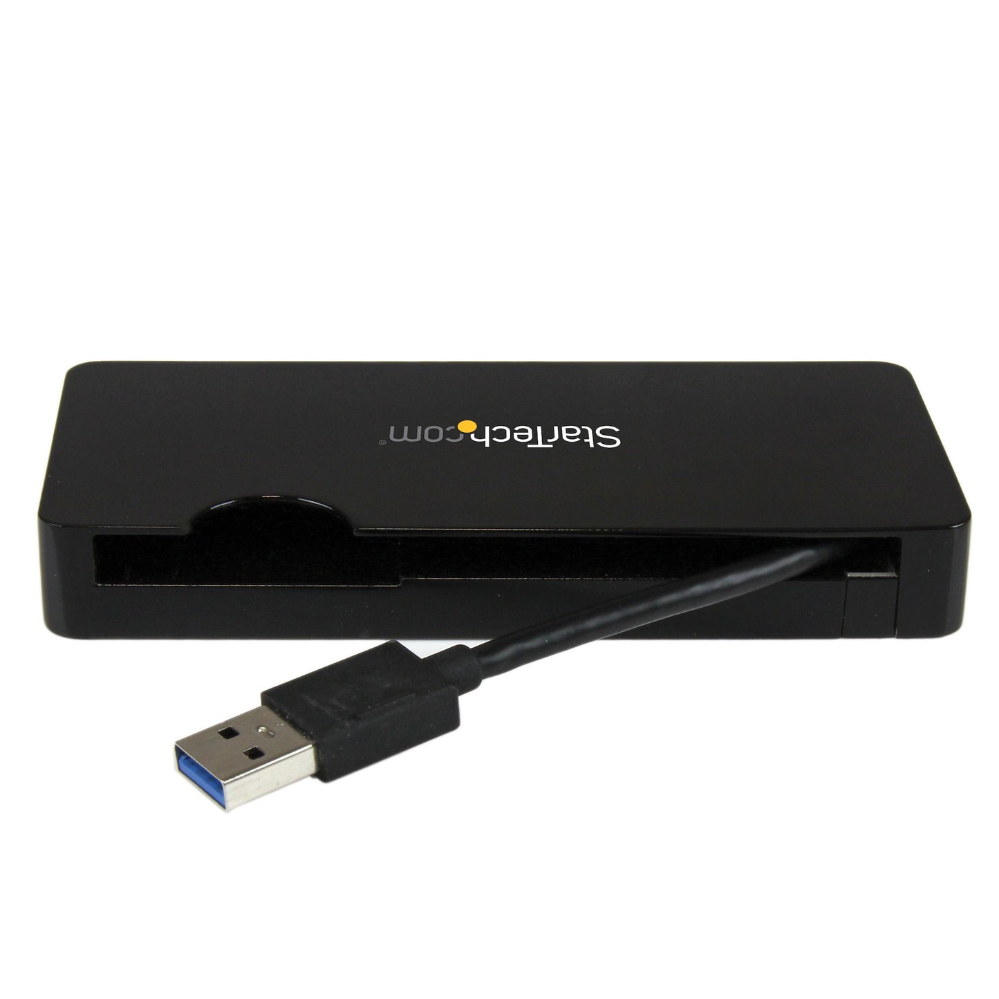 StarTech.com USB3SMDOCKHV base para laptop o replicador de puertos Alámbrico USB 3.2 Gen 1 (3.1 Gen 1) Type-A Negro