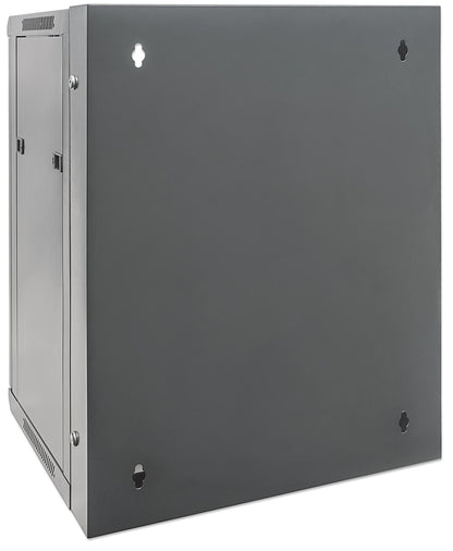 Intellinet 711845 armario rack 9U Bastidor de pared Negro