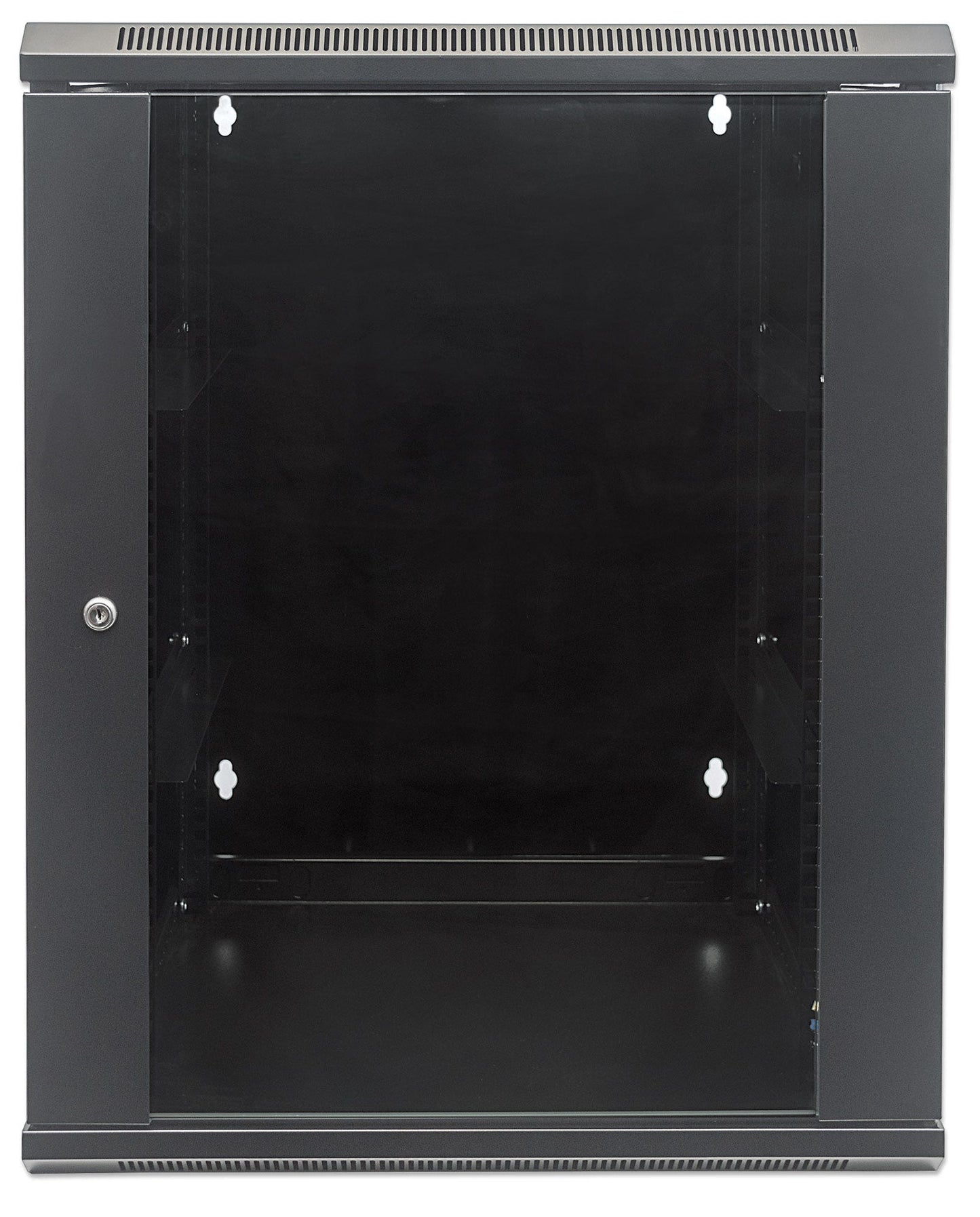 Intellinet 711845 armario rack 9U Bastidor de pared Negro