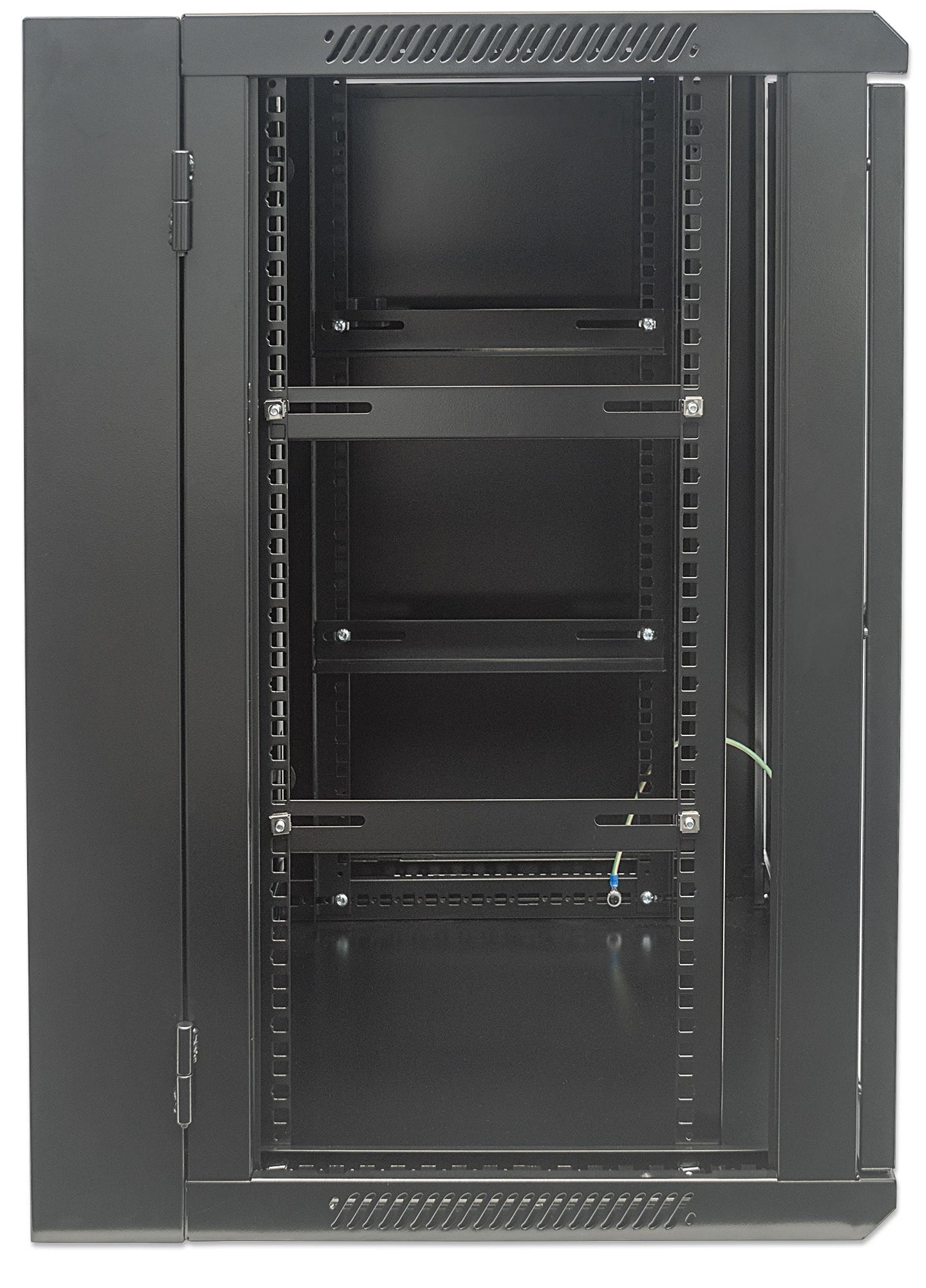 Intellinet 711845 armario rack 9U Bastidor de pared Negro