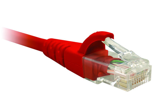 Cable de Conexión Red Nexxt Solutions Cat6 2.3m UTP Multifilar con Revestimiento Tipo CM Color Rojo