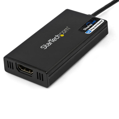 StarTech.com USB32HD4K adaptador gráfico USB 3840 x 2160 Pixeles Negro