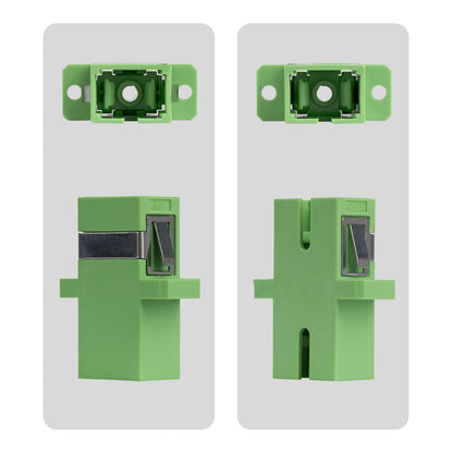 StarTech.com SIMPLEXSCAPCF adaptador de fibra óptica 10 pieza(s) Verde