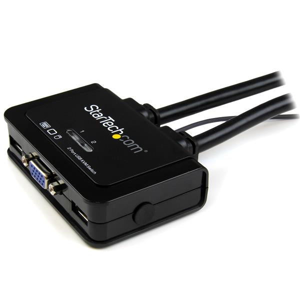 StarTech.com SV211USB interruptor KVM Negro
