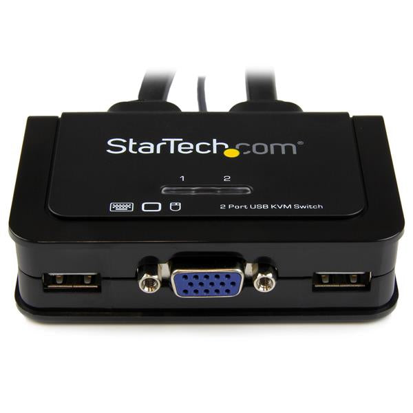 StarTech.com SV211USB interruptor KVM Negro